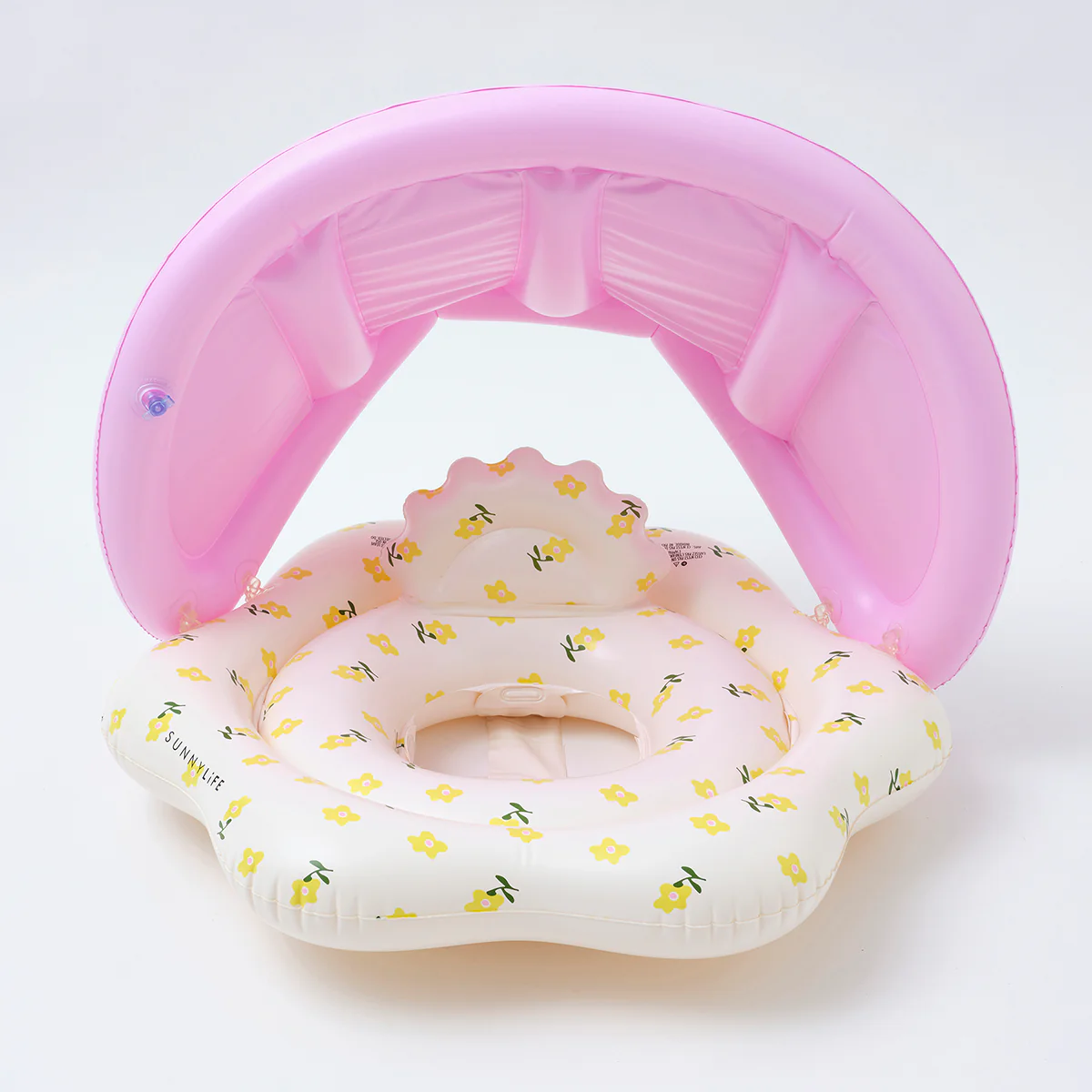 SUNNYLiFE lilac color inflatable Baby Float with canopy Mima the Fairy Lemon - Image 2