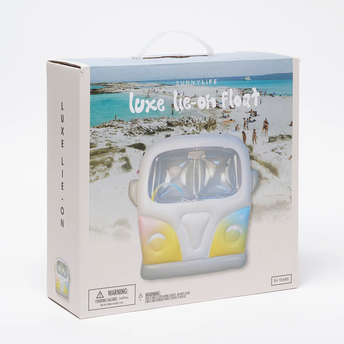 SUNNYLiFE Ombre color inflatable Luxe Lie-On Float Camper - Image 6