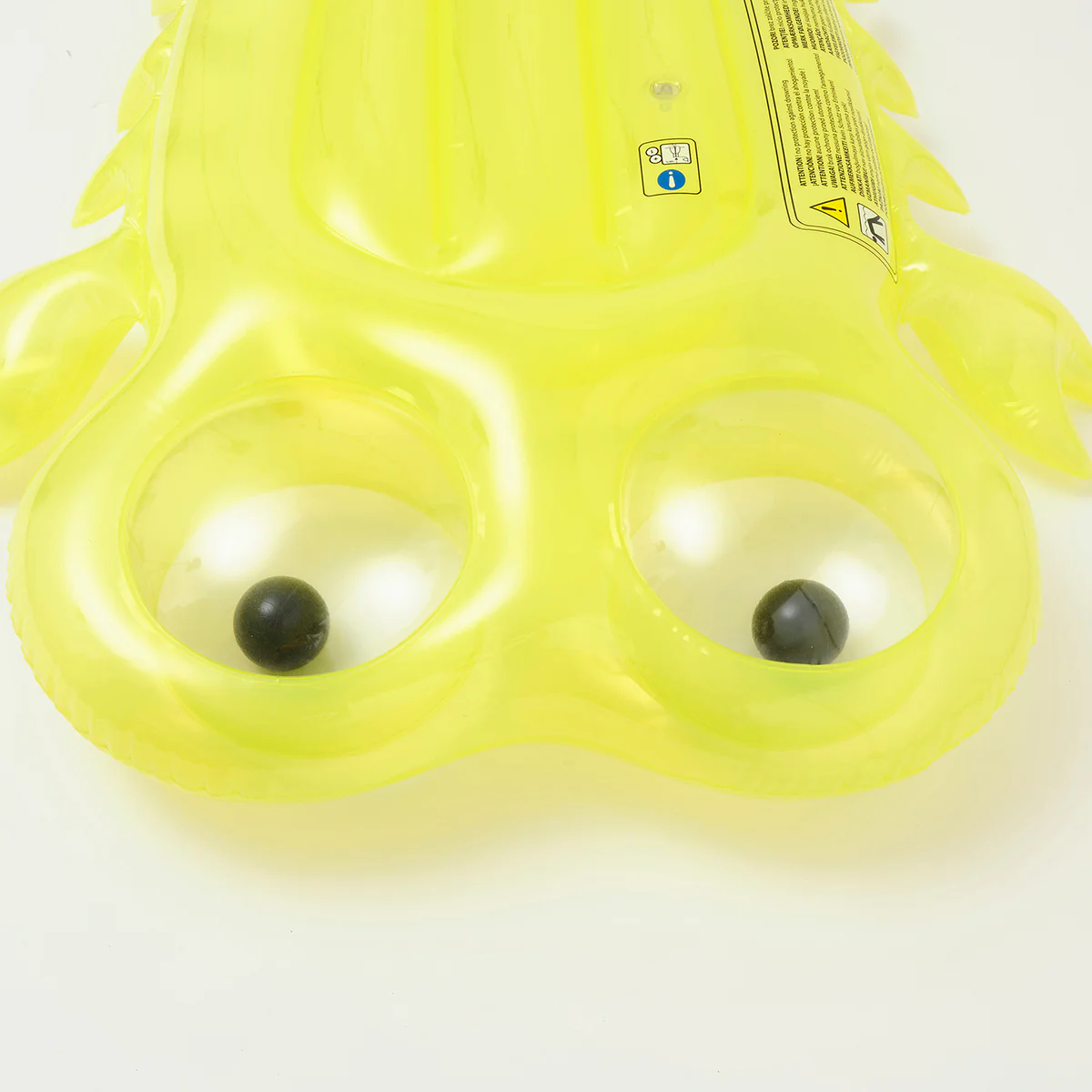 SUNNYLiFE yellow color inflatable Luxe Lie-On Float Sonny the Sea Creature - Image 3
