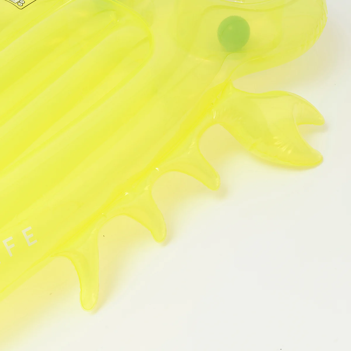 SUNNYLiFE yellow color inflatable Luxe Lie-On Float Sonny the Sea Creature - Image 4