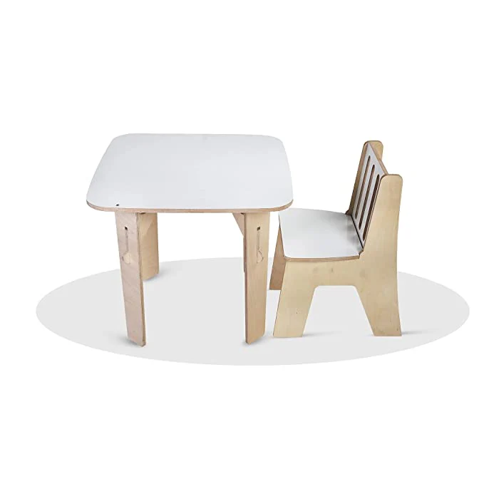 SWEN wooden Straight Table AMBER - Image 2