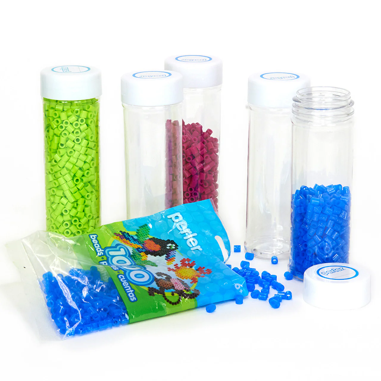 Tall Cylinder Bead Storage Set - Image 2