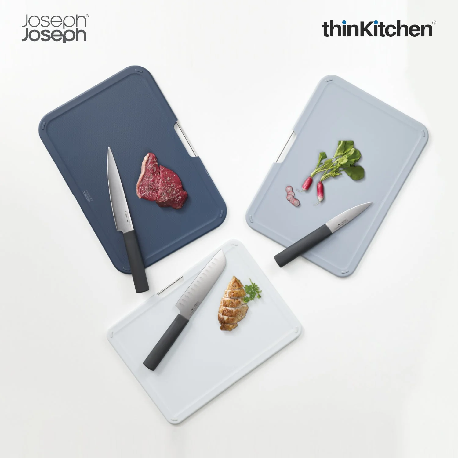 thinKitchen™ Joseph Joseph Nest Boards Plus 6-piece Knife and Chopping Board Set - Image 7