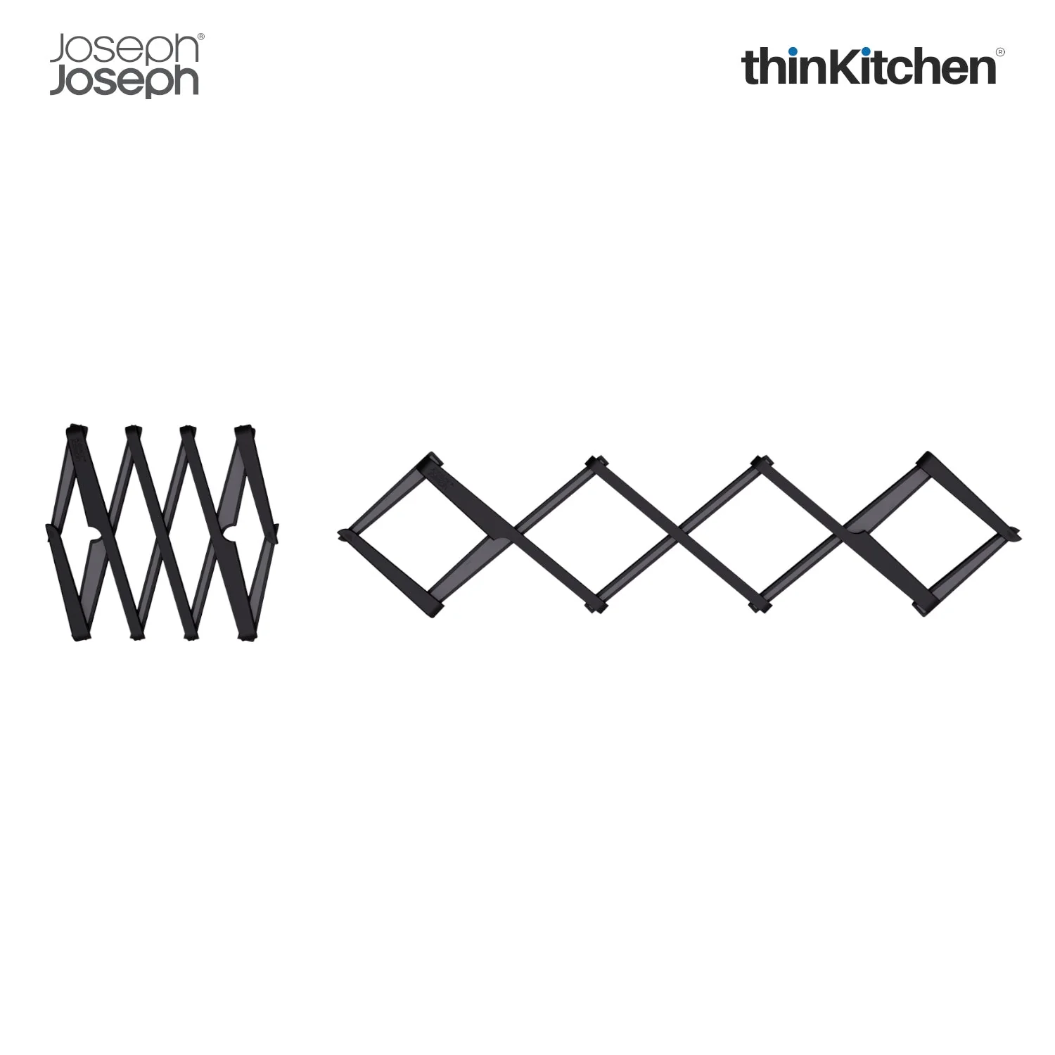 thinKitchen™ Joseph Joseph Stretch Expandable Trivet - Black - Image 4