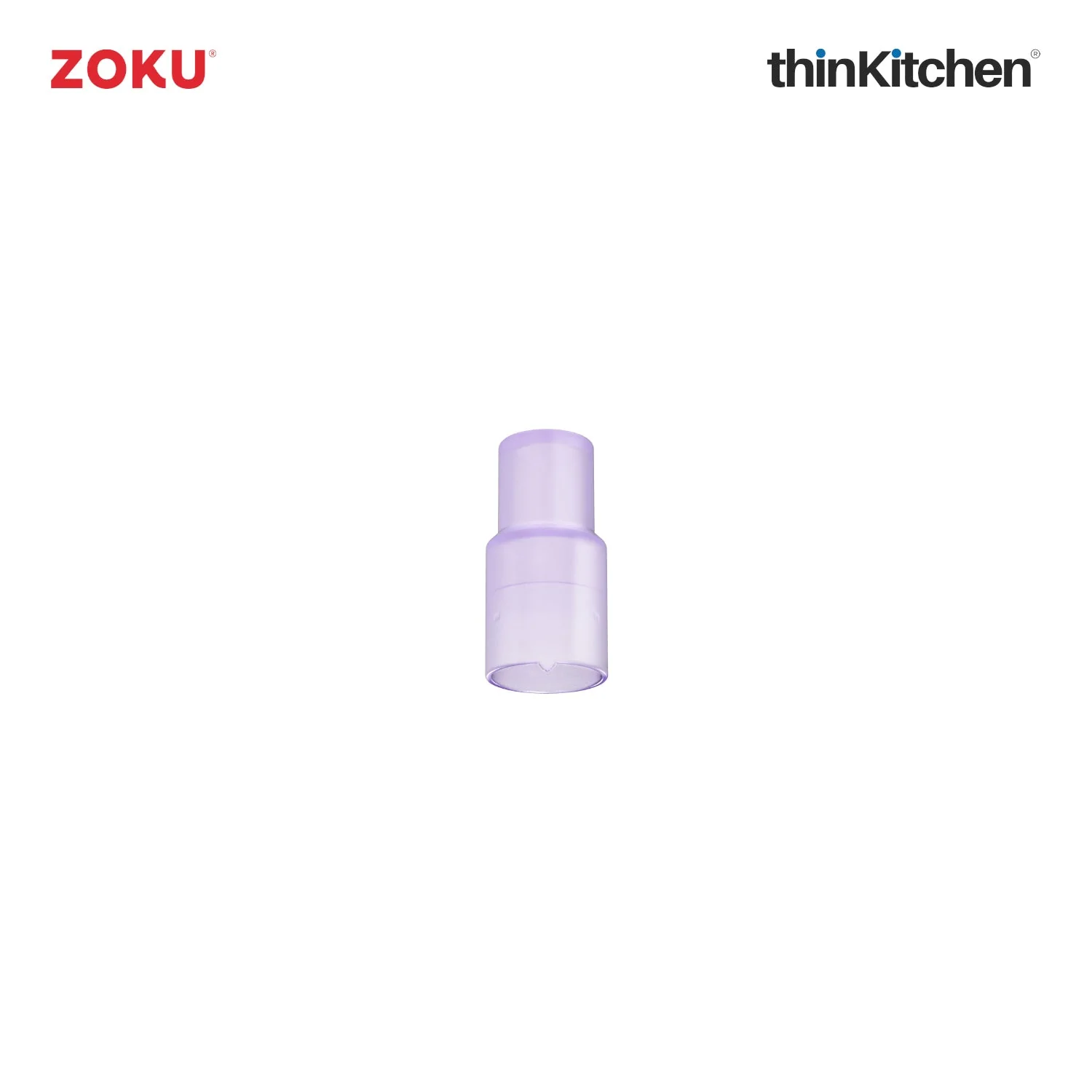 thinKitchen™ Zoku Jumbo Pocket Straw, Purple - Image 4