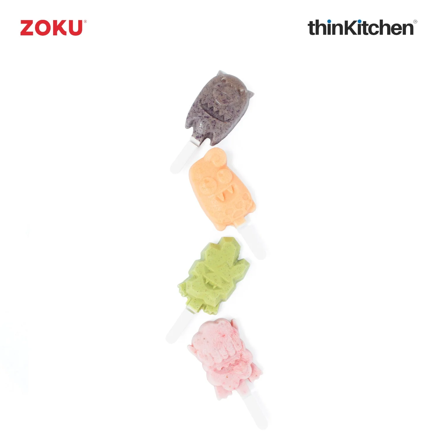 thinKitchen™ Zoku Monster Ice Pop Mold - Image 10