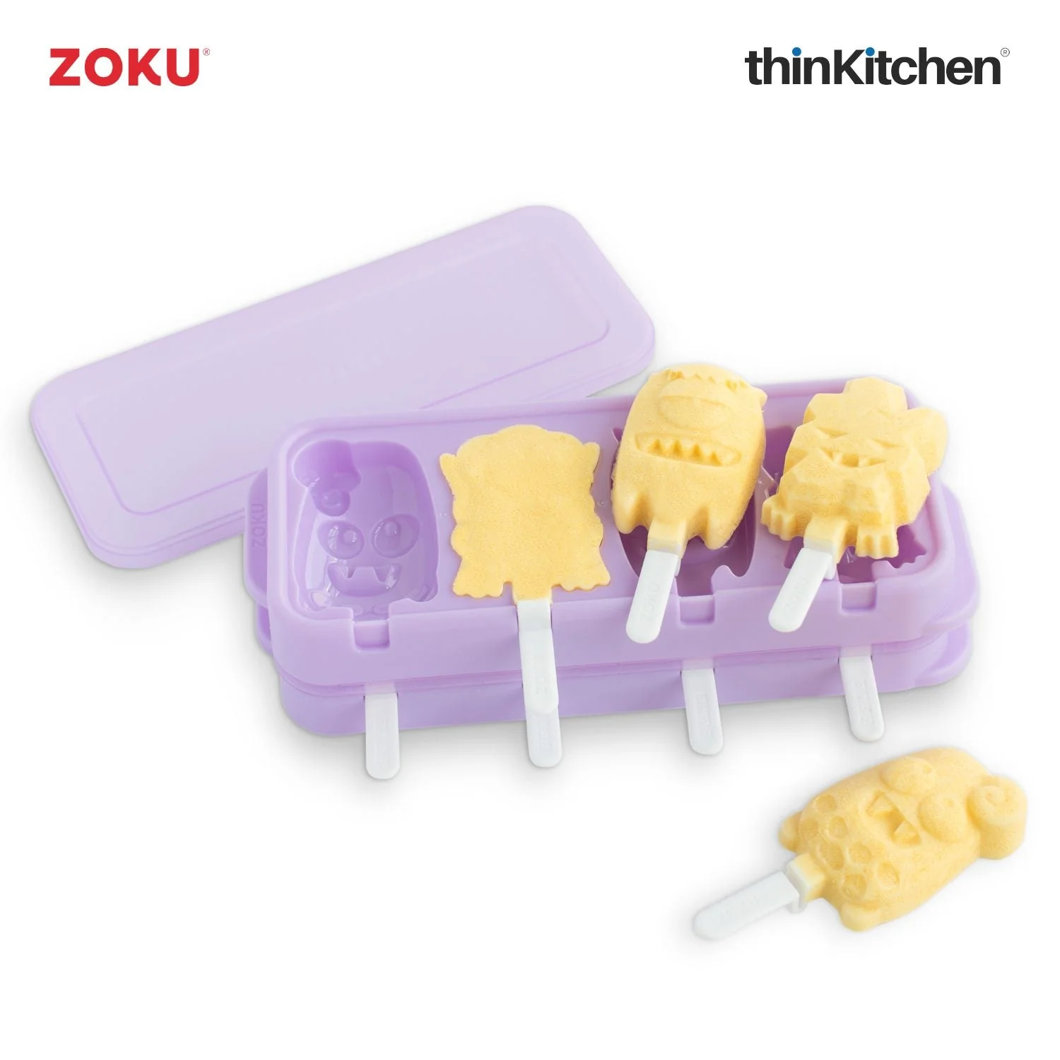 thinKitchen™ Zoku Monster Ice Pop Mold - Image 8
