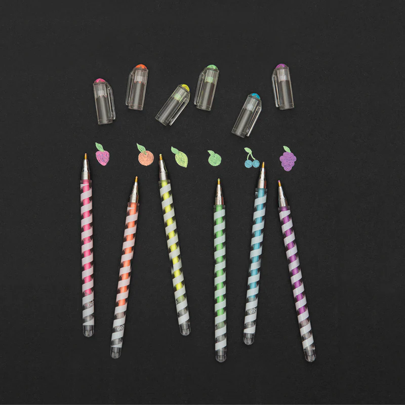 Totally Taffy Gel Pens - Set of 6 - Image 3