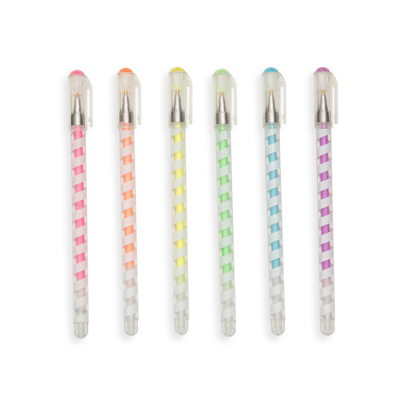 Totally Taffy Gel Pens - Set of 6 - Image 4