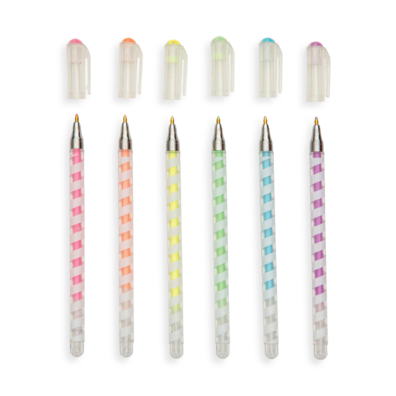 Totally Taffy Gel Pens - Set of 6 - Image 5