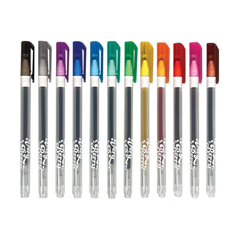 Very Berry Scented Gel Pens - Set of 12 - Image 2