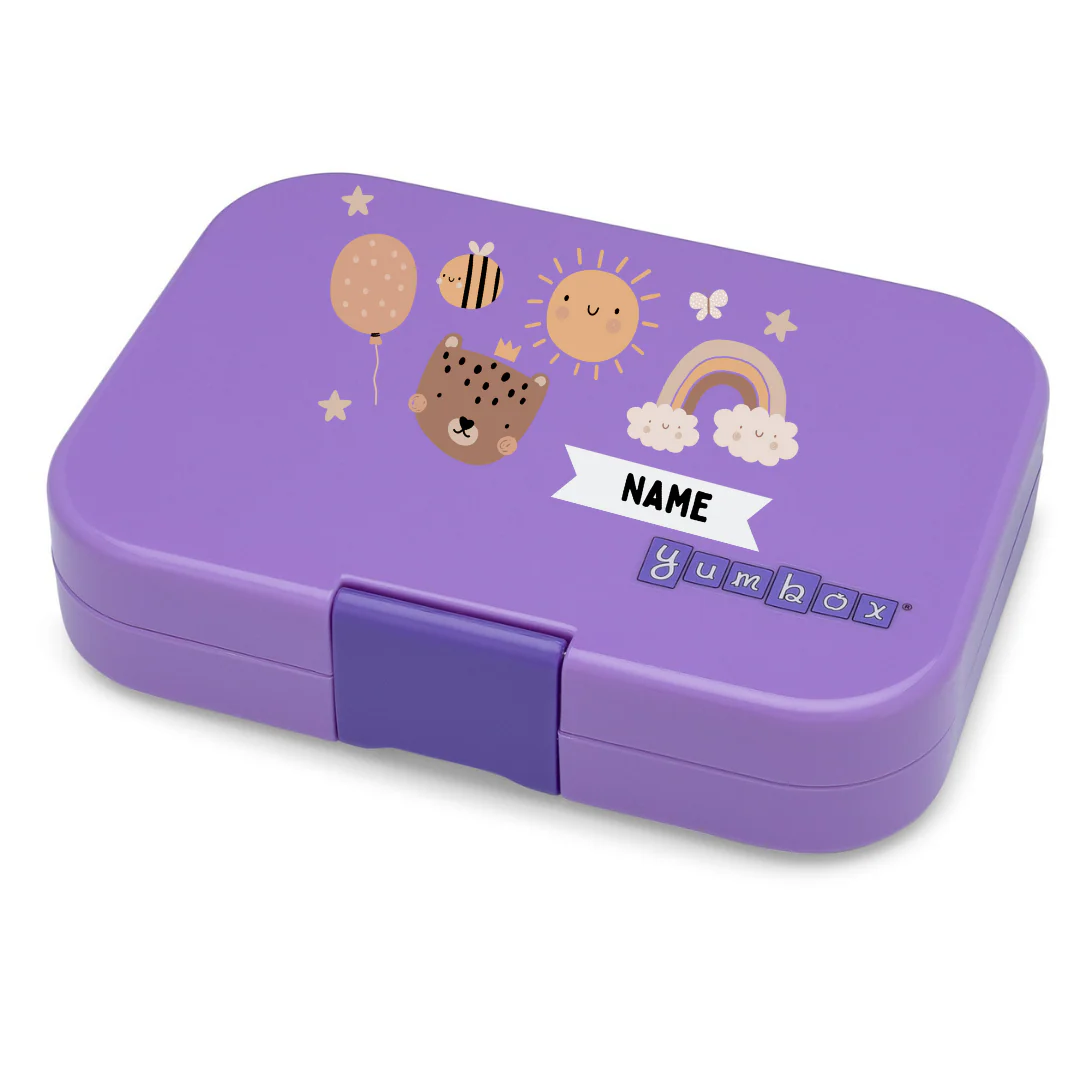 Yumbox 6 Section Original- Dreamy Purple Unicorn - Image 9