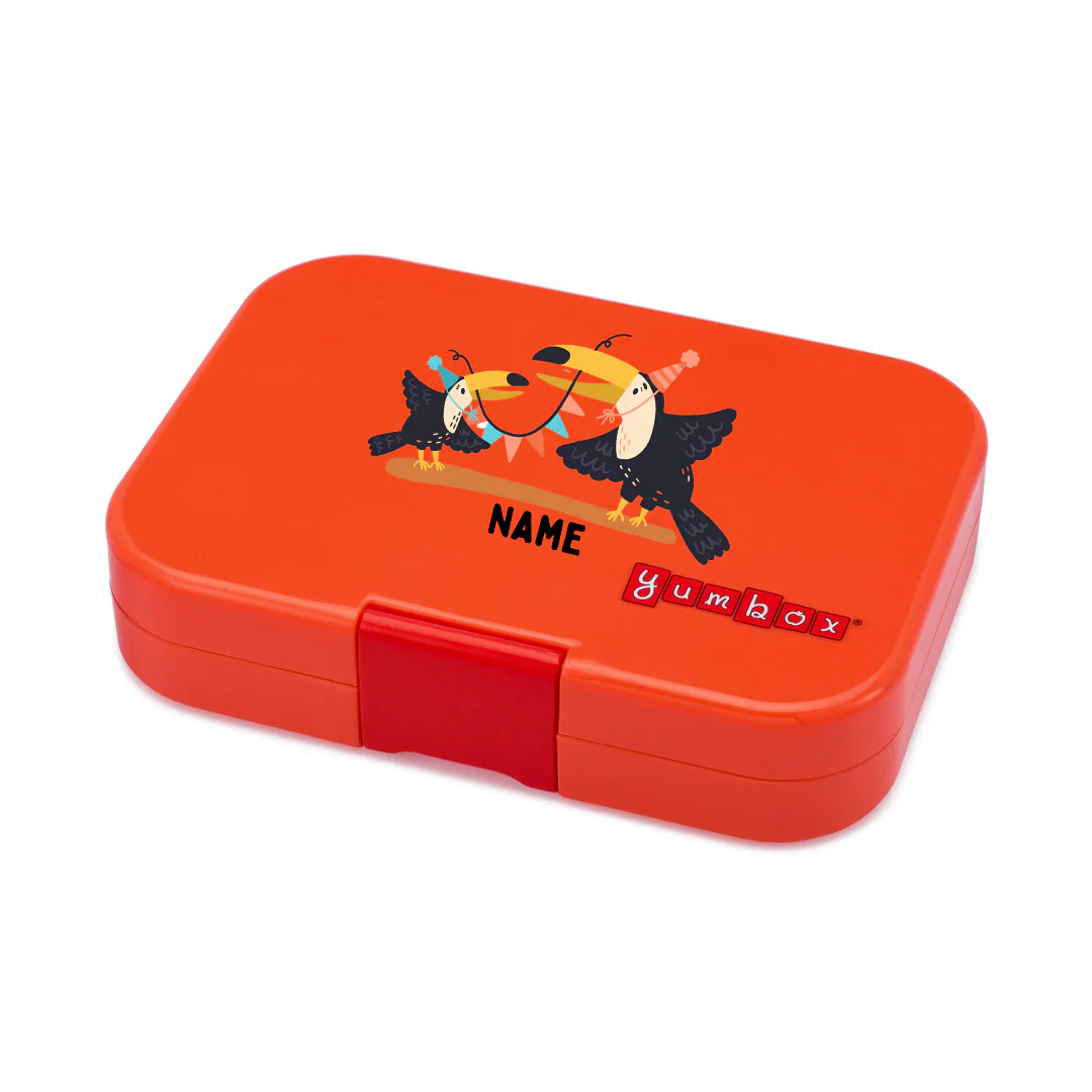 Yumbox 6 Section Original- Safari Orange Jungle - Image 12
