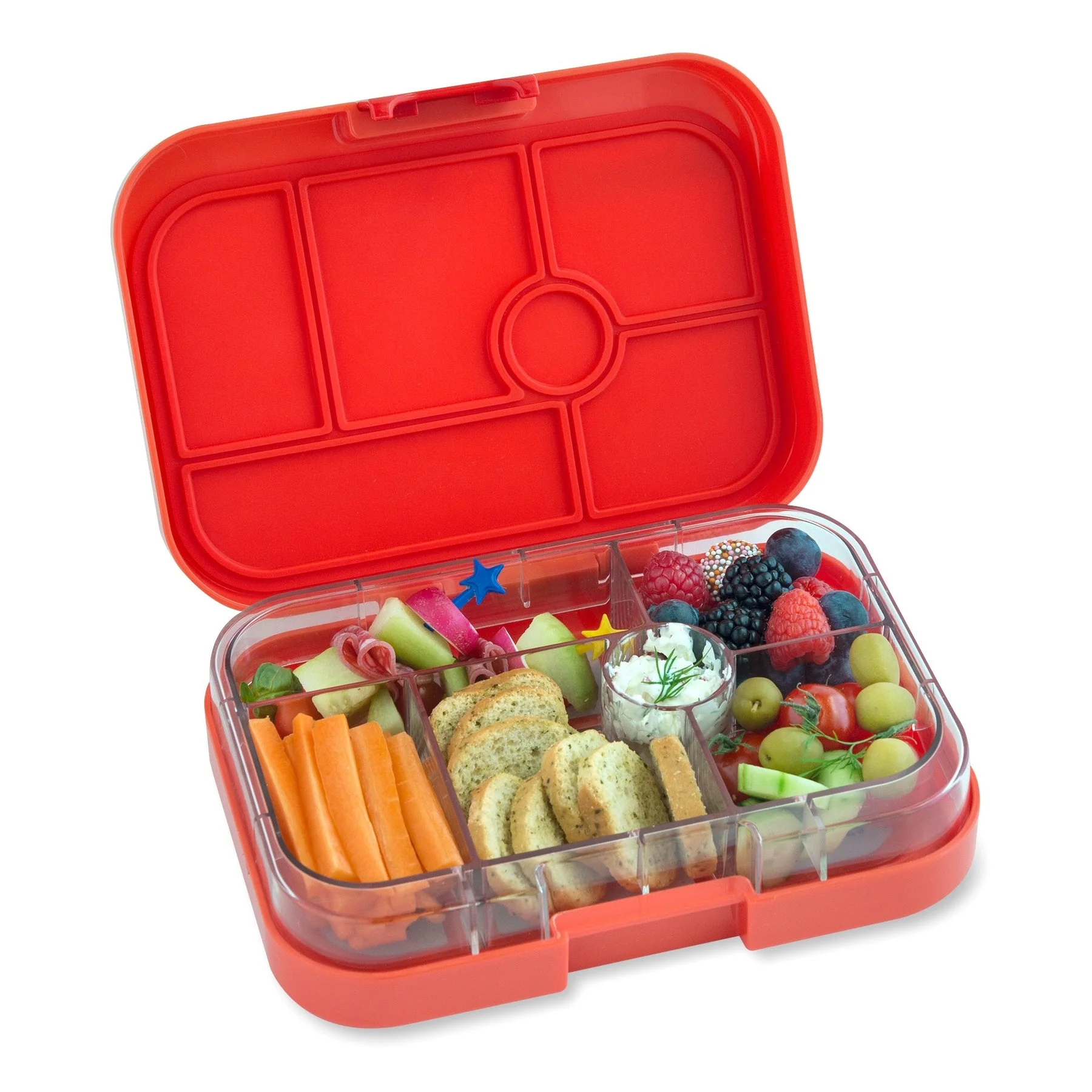 Yumbox 6 Section Original- Safari Orange Jungle - Image 3