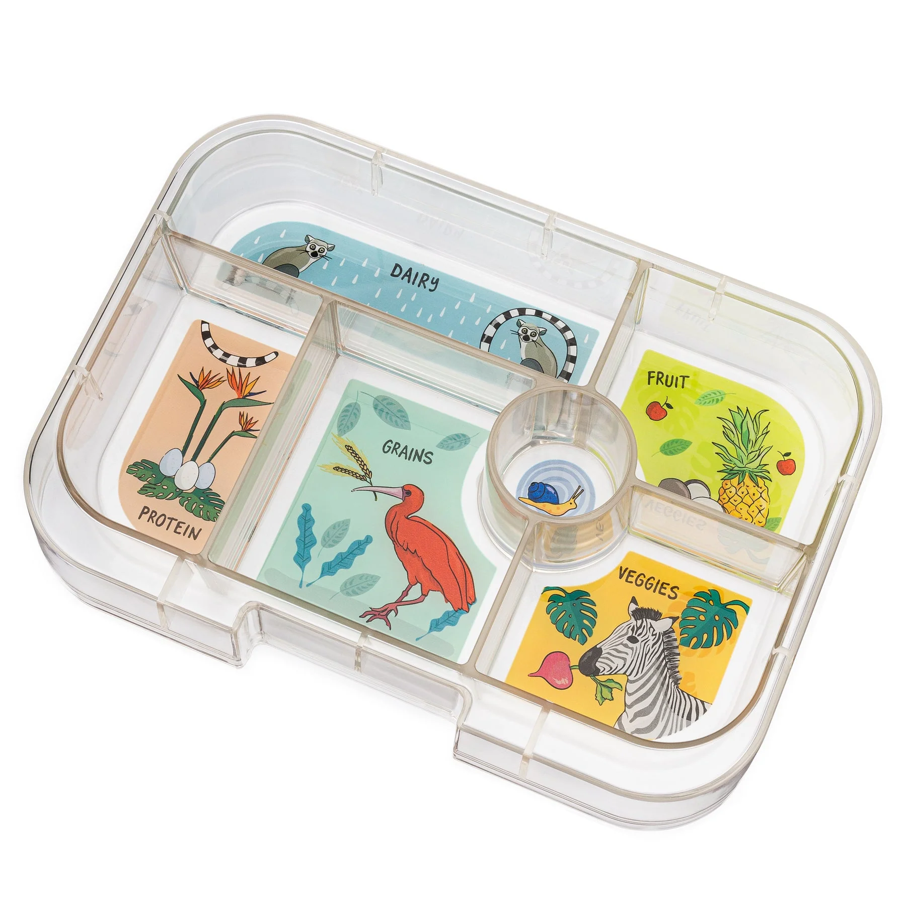 Yumbox 6 Section Original- Safari Orange Jungle - Image 4