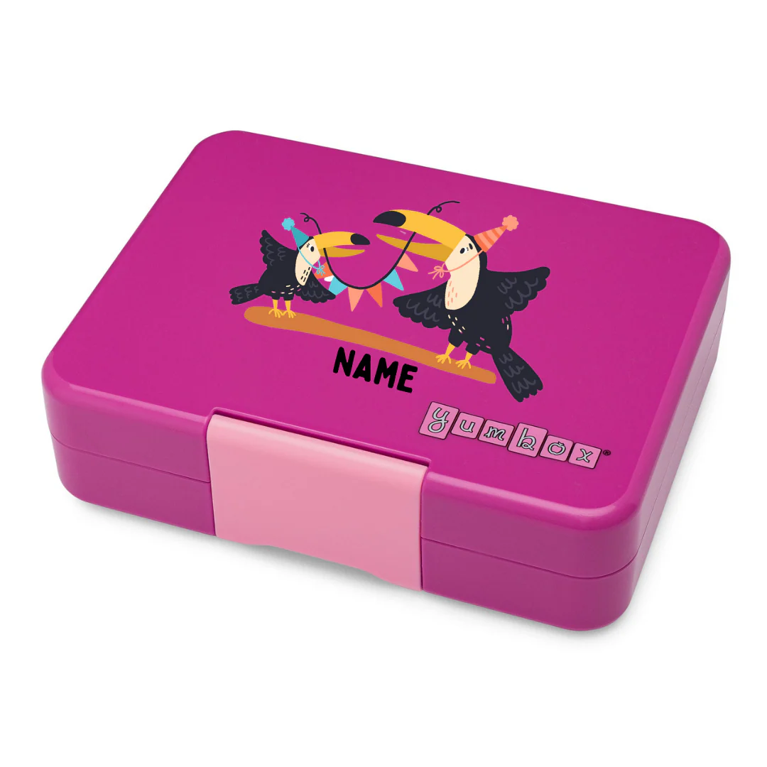 Yumbox Snack 3 Section - Malibu Purple - Image 10