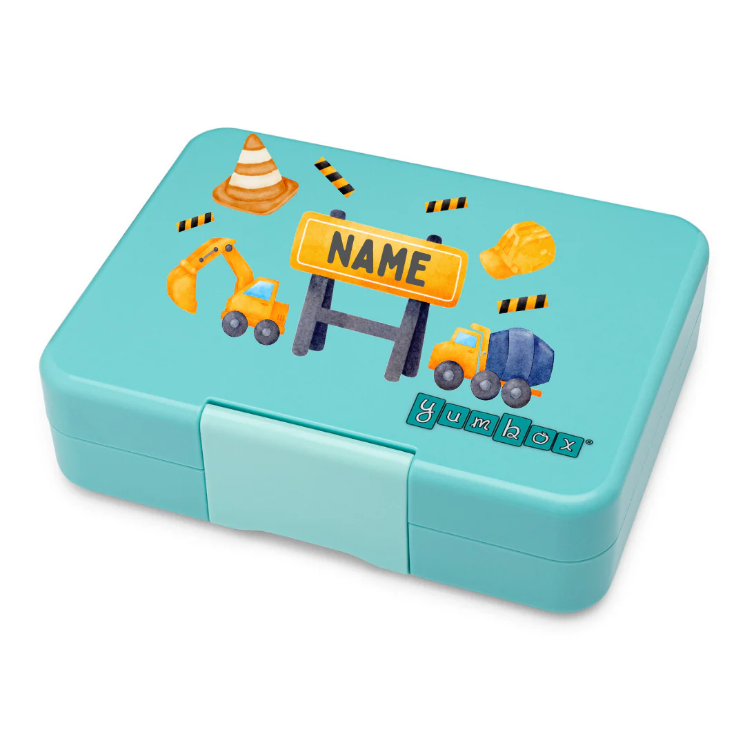Yumbox Snack 3 Section - Misty Aqua - Image 10