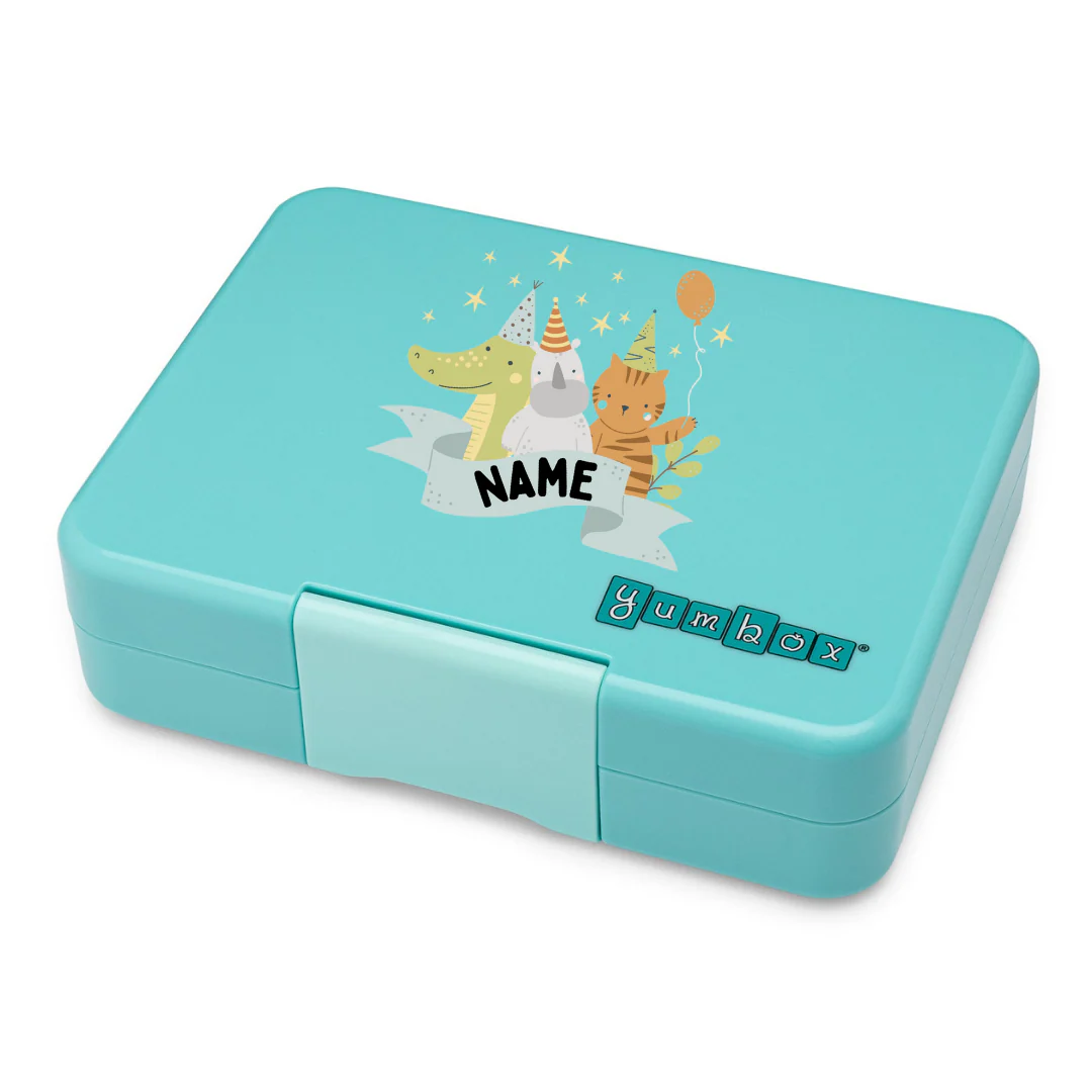 Yumbox Snack 3 Section - Misty Aqua - Image 12