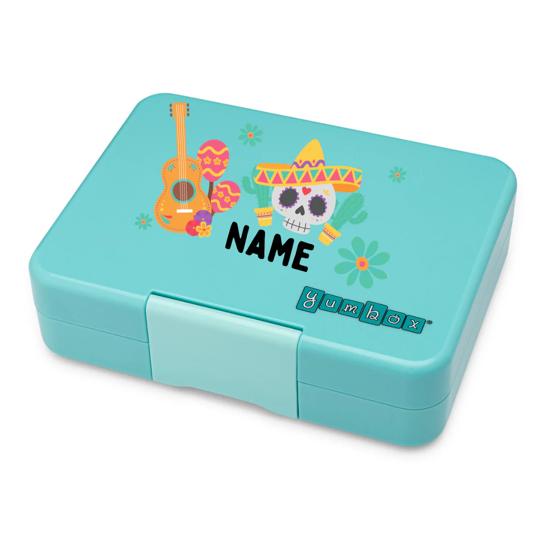 Yumbox Snack 3 Section - Misty Aqua - Image 4