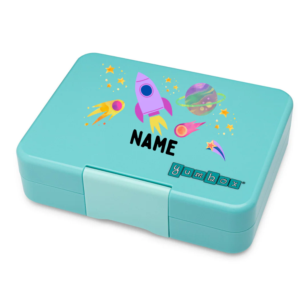 Yumbox Snack 3 Section - Misty Aqua - Image 5