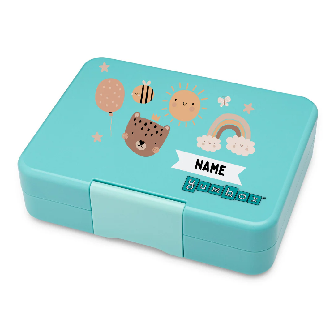 Yumbox Snack 3 Section - Misty Aqua - Image 6