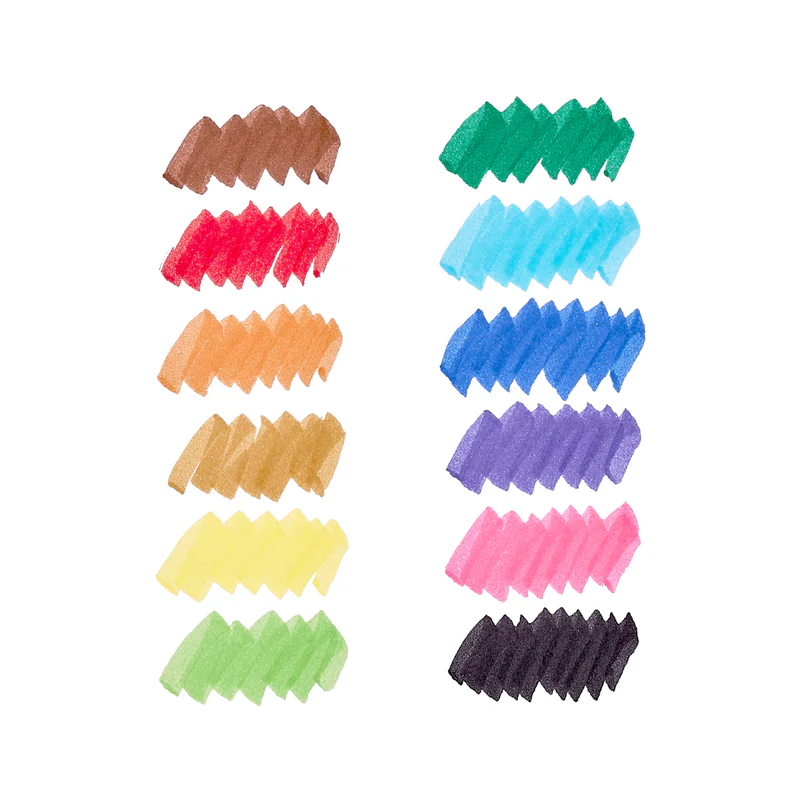 Yummy Yummy Scented Markers - Set of 12 - Image 3